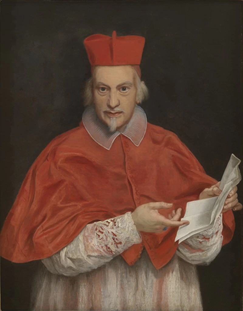 Ritratto del Cardinal Taddeo Luigi dal Verme - Rhode Island School of Design Museum, G.Battista Gaulli, il Baciccio